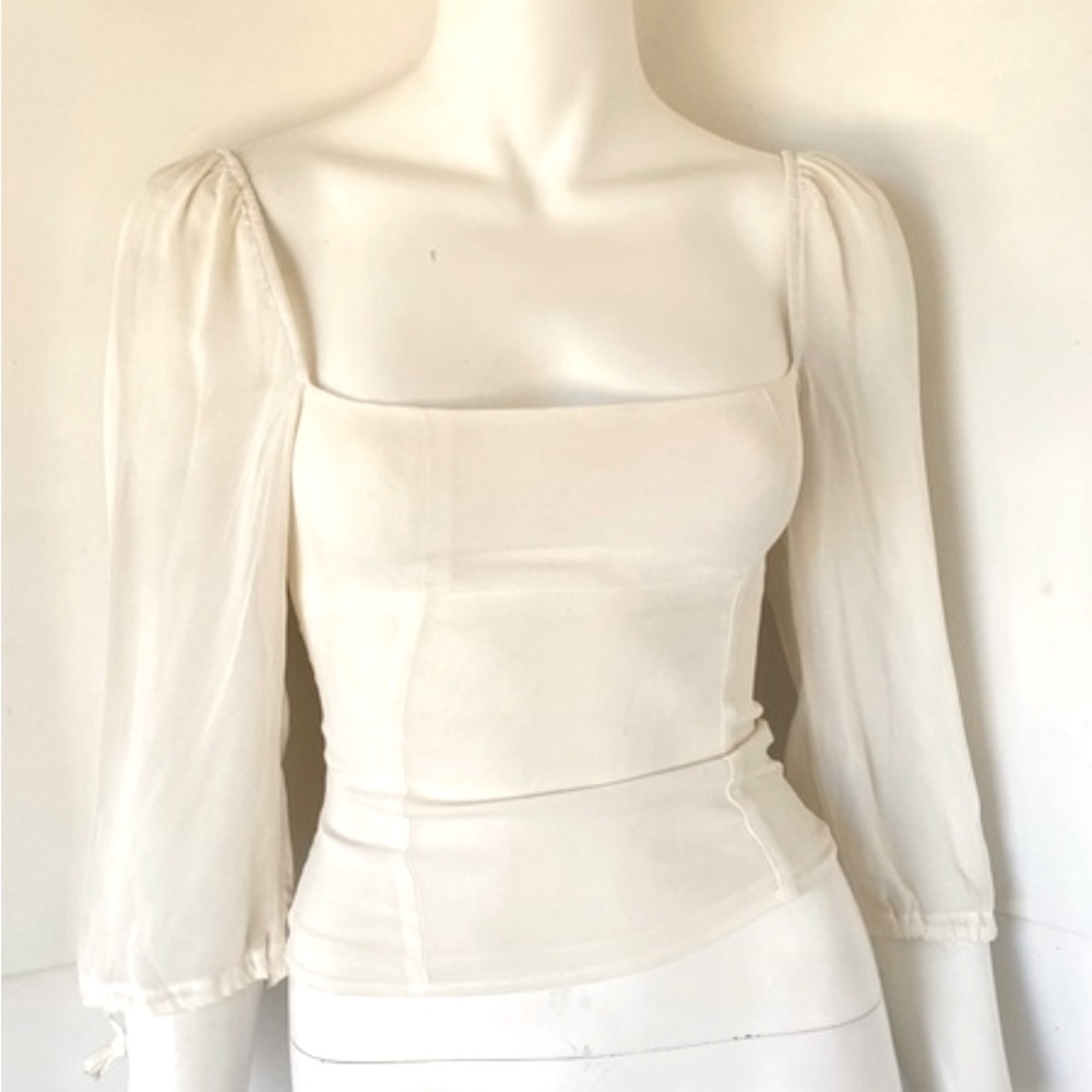 Reformation Bustier shirt